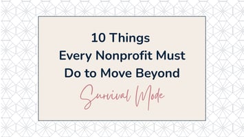 Text 10 Things Every Nonprofit